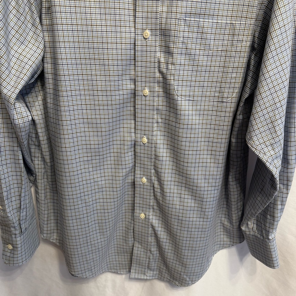 Lauren Ralph Lauren Men's Non-Iron Plaid Dress Shirt 15.5/32-33 Capsule Classic - Picture 5 of 12